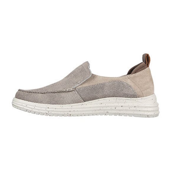 Men\'s Skechers Proven Renco Casual Slip On Shoes - Taupe 8.5 - NIB